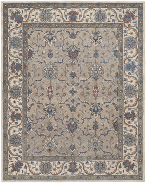 Rylan 8640F Wool Hand Tufted Ornamental Rug