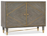 Hooker Furniture Melange Traditional/Formal Poplar and Hardwood Solids with Oak Veneer and Copper Breck Chest 638-85392-GRY