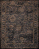 Nourison Nourison 2020 NR202 Persian Machine Made Loomed Indoor Area Rug Charcoal 12' x 15' 99446364234