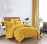 Tyson Yellow King 7pc Duvet Set