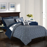 Jake Navy King 10pc Comforter Set