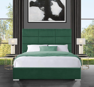 Terrazzo Dark Green King Bed