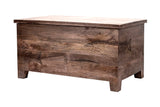 Porter Designs Fish Solid Wood Transitional Coffee Table Gray 05-215-12-5552