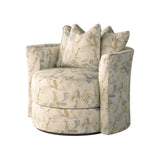 Southern Motion Wild Child  109 Transitional Scatter Pillow Back Swivel Chair 109 402-09