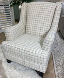 Fusion 260 Transitional Accent Chair 260 Bradshaw Charcoal Accent Chair