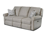 Southern Motion Key Note 341-61P Transitional  83"  Power Headrest Reclining Sofa 341-61P 210-17 330-14