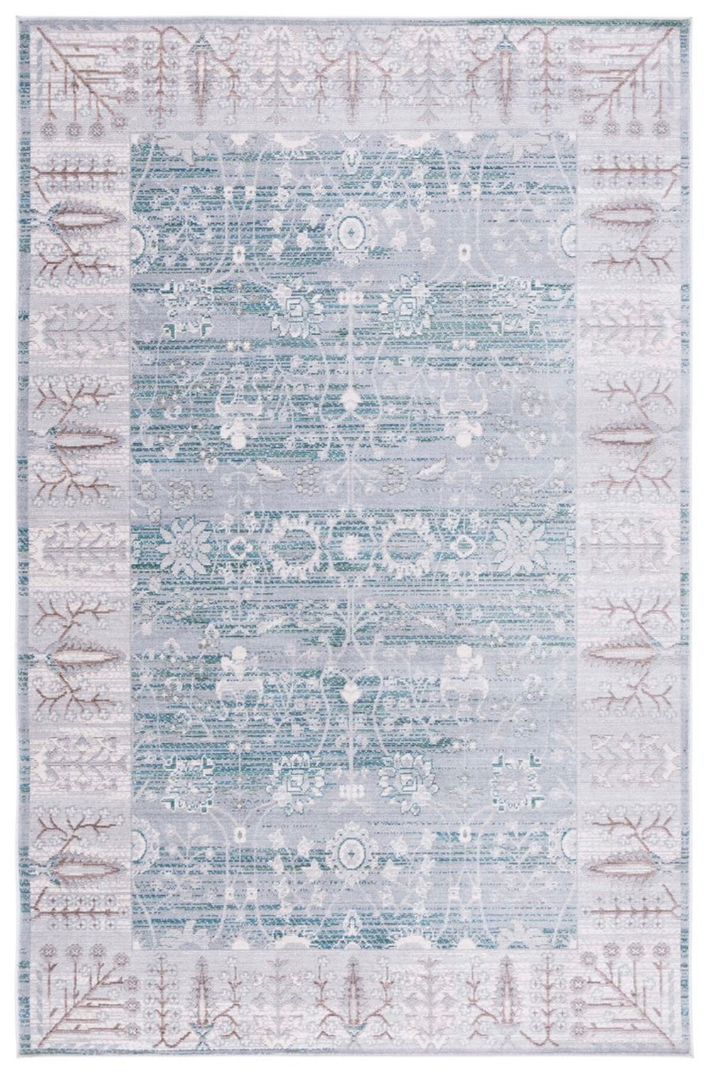 Safavieh Valencia 118 Power Loomed Polyester Rug VAL118C-2