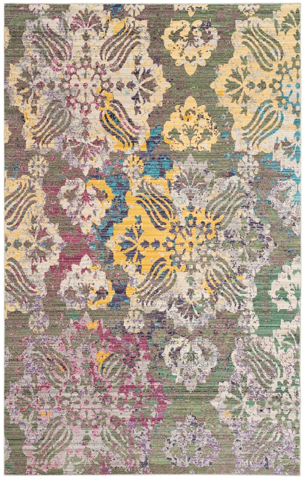 Safavieh Valencia 215 Power Loomed Polyester Rug VAL215K-28