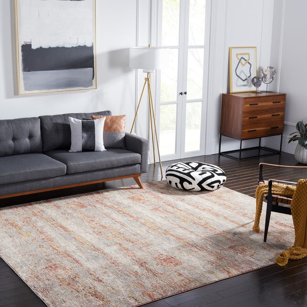 Safavieh Valencia 514 100% Polyester Power Loomed Contemporary Rug VAL514P-6SQ