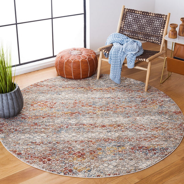 Safavieh Valencia 517 100% Polyester Power Loomed Contemporary Rug VAL517P-6SQ