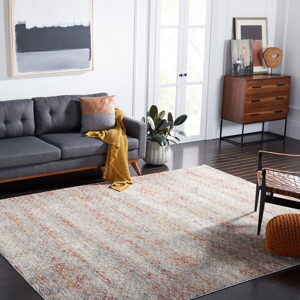 Safavieh Valencia 517 100% Polyester Power Loomed Contemporary Rug VAL517P-6SQ