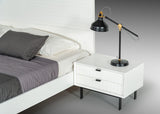 VIG Furniture Nova Domus Valencia Contemporary White Nightstand VGMABR-76-NS