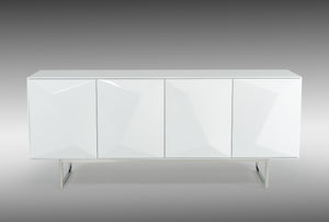 VIG Furniture Modrest Vanguard - Modern White Buffet VGVCG1108-WHT