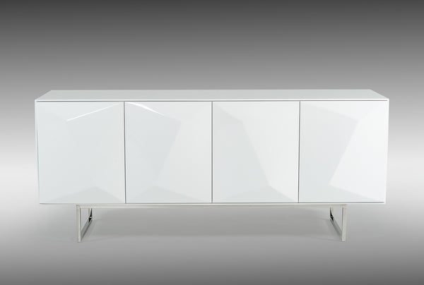 VIG Furniture Modrest Vanguard - Modern White Buffet VGVCG1108-WHT