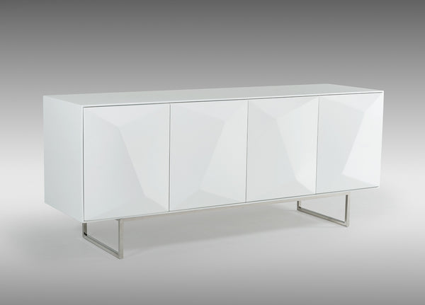 VIG Furniture Modrest Vanguard - Modern White Buffet VGVCG1108-WHT