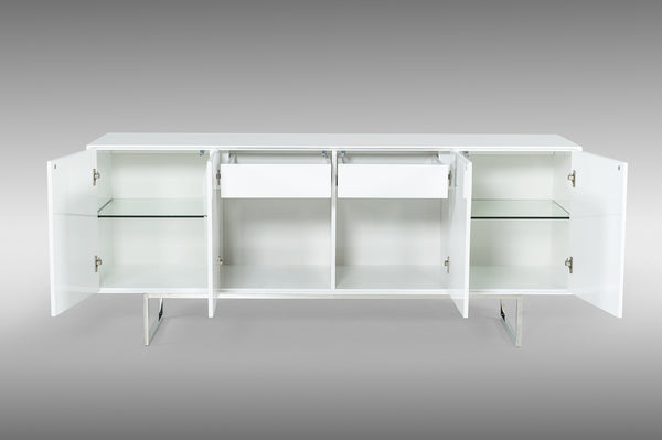 VIG Furniture Modrest Vanguard - Modern White Buffet VGVCG1108-WHT