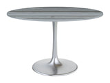 EE2898 Marble, MDF, Iron, Aluminum Modern Commercial Grade Dining Table