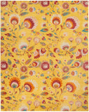 Nourison Allur ALR08 Contemporary Machine Made Power-loomed Indoor only Area Rug Yellow Multicolor 9' x 12' 99446839183