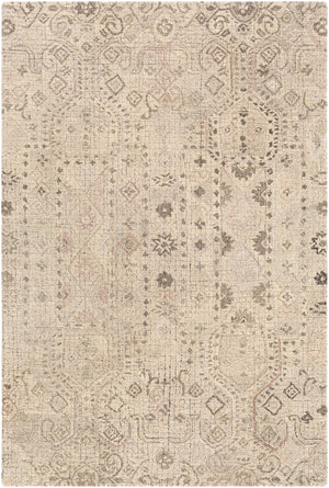 Vancouver VCR-2301 Traditional Wool, Viscose Rug VCR2301-81012 Beige, Camel 70% Wool, 30% Viscose 8'10" x 12'