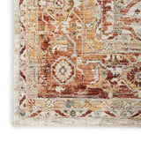 Nourison Petra PTR02 Persian Machine Made Power-loomed Indoor only Area Rug Ivory 7'10" x 10'4" 99446027085