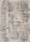 Nourison Rustic Textures RUS05 Painterly Machine Made Power-loomed Indoor Area Rug Beige/Grey 9'3" x 12'9" 99446462084