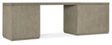 Hooker Furniture Linville Falls Corner Desk with Two Open Desk Cabinets 6150-10937-85