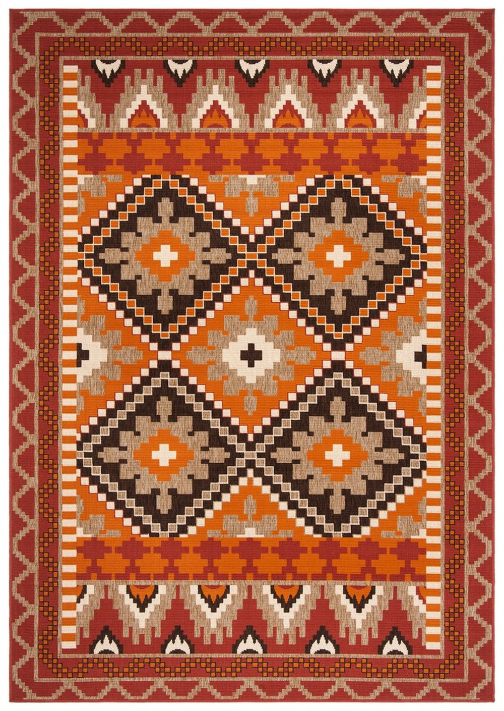 Safavieh Veranda Ver096 033 Power Loomed Rug