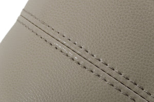 VIG Furniture Divani Casa Versa - Modern Light Taupe Teco-Leather Left Facing Sectional Sofa with Recliner VGKNE9112-LAF