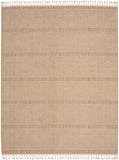 Nourison Elwood ELW06 Modern & Contemporary Machine Made Power-loomed Indoor only Area Rug Mocha 7'10" x 10'6" 99446886057