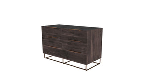 VIG Furniture Nova Domus Benzon Italian Modern Dark Rovere Dresser VGACBENZON-DRS