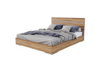 VIG Furniture Nova Domus Lorenzo Italian Modern Light Oak Bed VGACLORENZO-BED