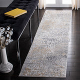 Vogue 100 Vge117 Contemporary Power Loomed 35% Polyester Shrink /65% Polypropylene Rug Beige / Grey