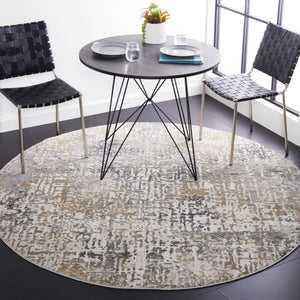 Safavieh Vogue 117 Power Loomed Polyester & Polypropylene & Cotton Contemporary Rug VGE117A-8SQ