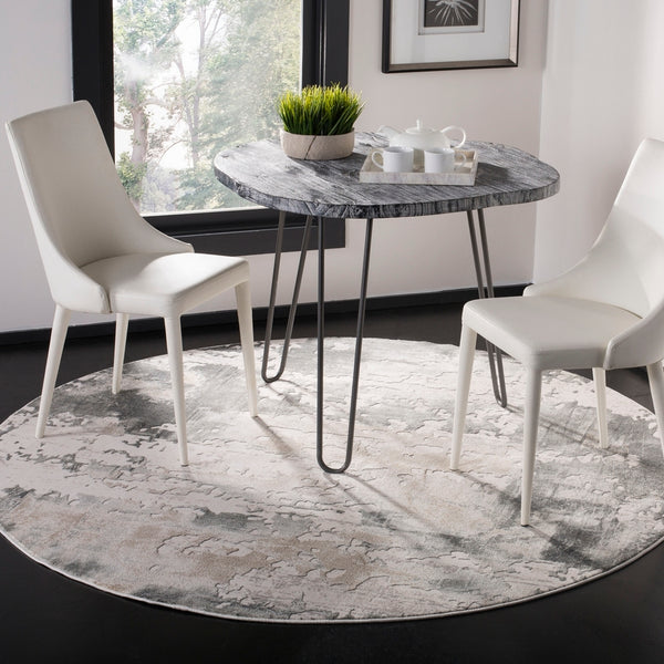 Safavieh Vogue 141 Power Loomed Polyester & Polypropylene & Cotton Contemporary Rug VGE141A-6