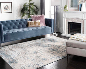 Safavieh Vogue 145 Power Loomed Polyester & Polypropylene & Cotton Contemporary Rug VGE145A-6