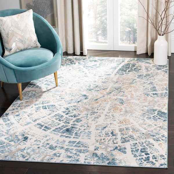 Safavieh Vogue 146 Power Loomed Polyester & Polypropylene & Cotton Contemporary Rug VGE146A-4