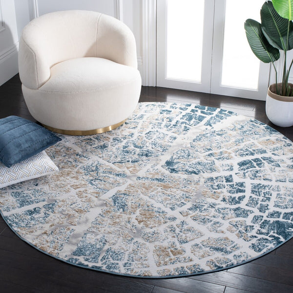 Safavieh Vogue 146 Power Loomed Polyester & Polypropylene & Cotton Contemporary Rug VGE146A-4