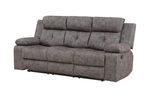 Porter Designs Embry Modern Reclining Sofa Brown 03-201C-01-8081