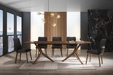 VIG Furniture Modrest Utah - Modern Walnut Rectangular Dining Table VGMAMIT-8107