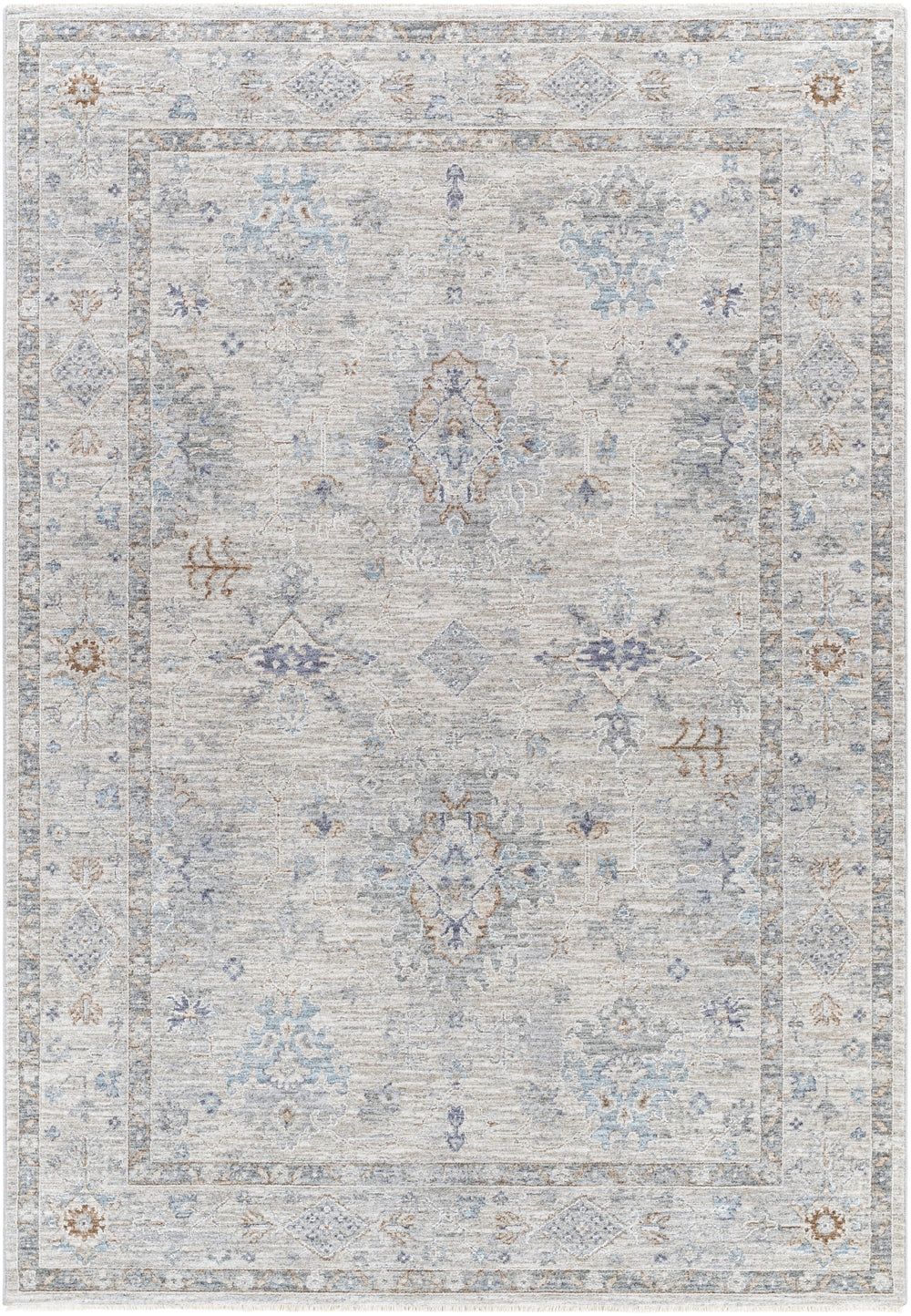 Virginia VGN-2300 Traditional Polyester, Polypropylene Rug VGN2300-2277  90% Polyester, 10% Polypropylene 2'2" x 7'7"