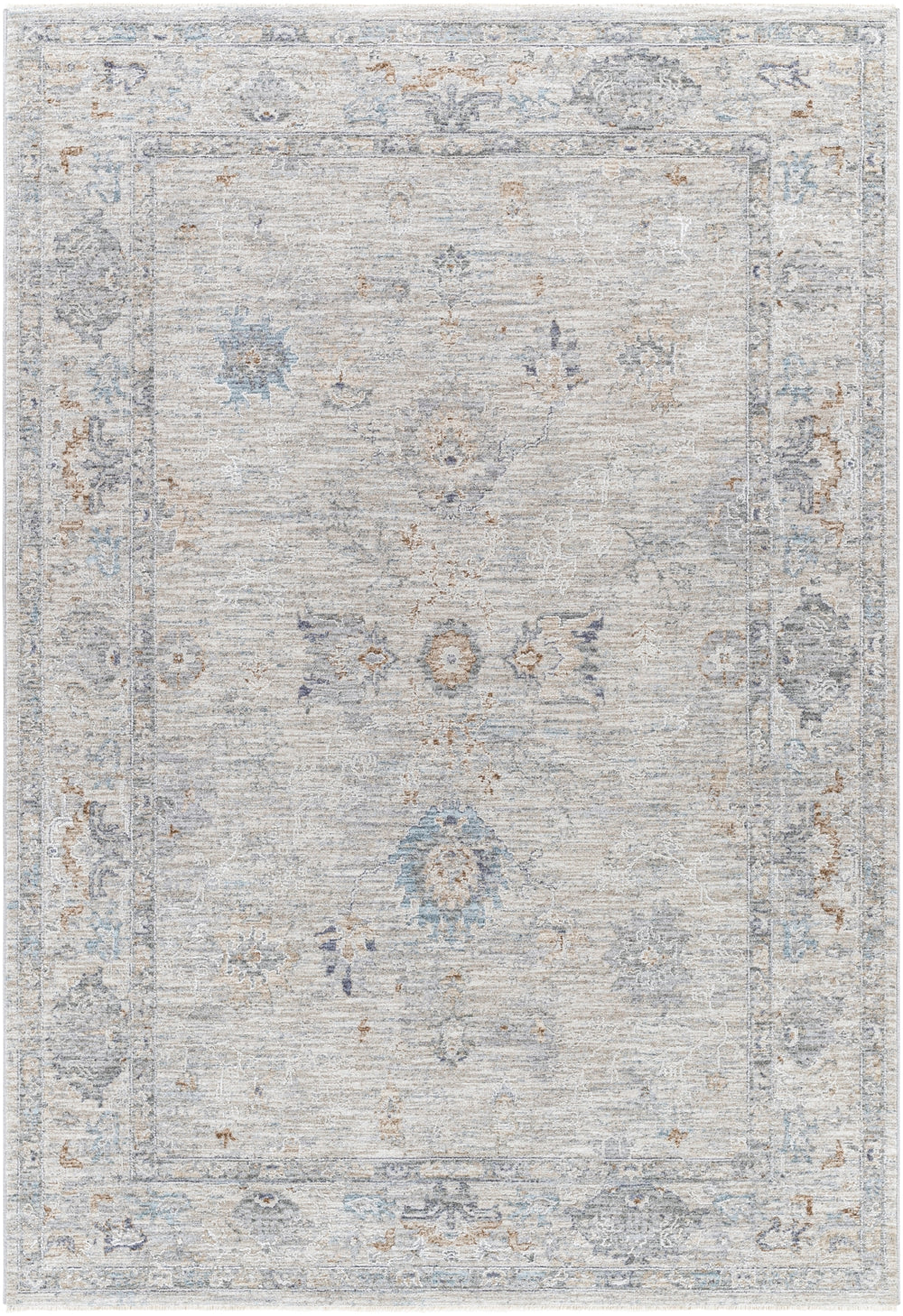 Virginia VGN-2301 Traditional Polyester, Polypropylene Rug VGN2301-2277  90% Polyester, 10% Polypropylene 2'2" x 7'7"