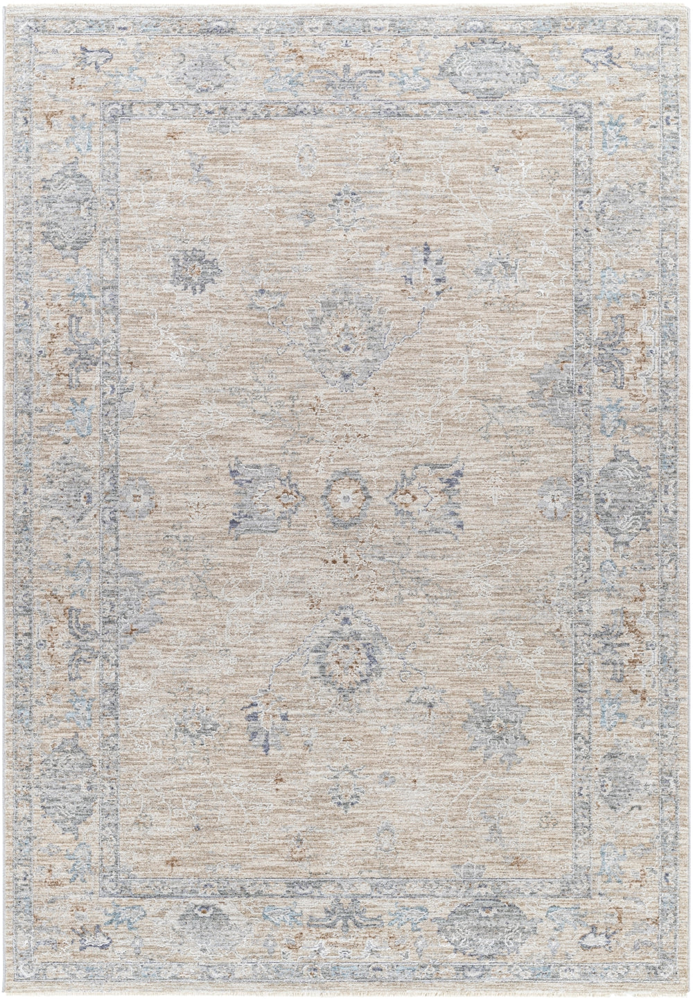 Virginia VGN-2302 Traditional Polyester, Polypropylene Rug VGN2302-2277  90% Polyester, 10% Polypropylene 2'2" x 7'7"