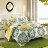 Barcelona Yellow Twin 6pc Comforter Set