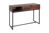 Porter Designs Lakewood Solid Acacia Wood Transitional Console Table Brown 05-190-10-7011