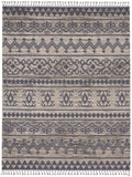 Nourison Asilah ASI03 Bohemian Machine Made Power-loomed Indoor only Area Rug Mocha/Charcoal 9' x 12'2" 99446888969