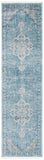 Victoria 900 Victoria 902 Traditional Power Loomed Polypropylene Rug Blue / Grey