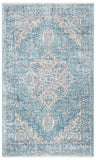 Victoria 900 Victoria 902 Traditional Power Loomed Polypropylene Rug Blue / Grey