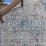 Safavieh Victoria 910 Polypropylene Power Loomed Traditional Rug VIC910F-7SQ