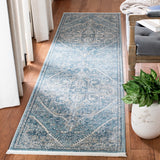 Victoria 900 Victoria 932 Traditional Power Loomed Polypropylene Rug Blue / Grey