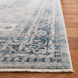 Victoria 900 Victoria 933 Traditional Power Loomed Polypropylene Rug Blue / Grey